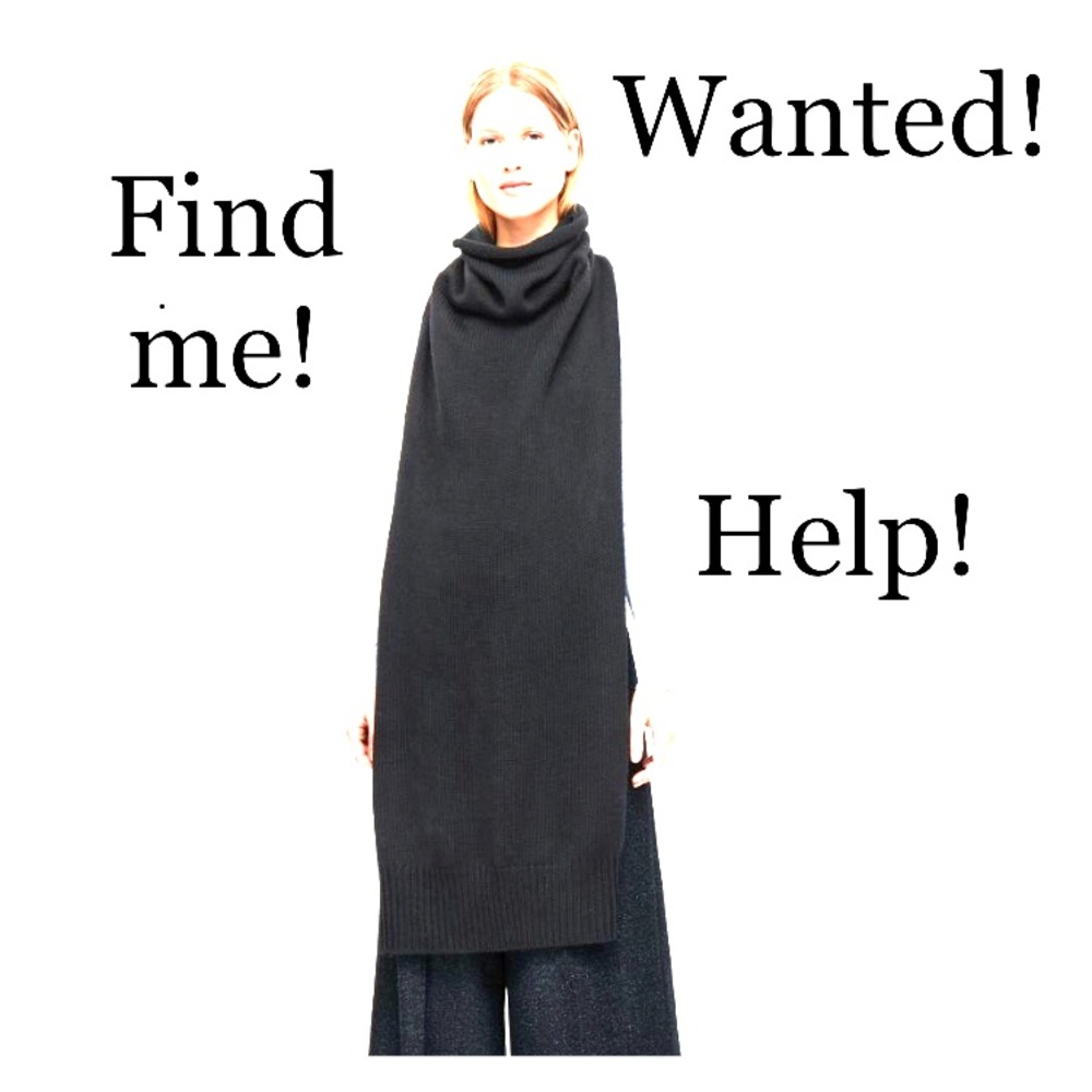 ISO In Search of COS High-Neck Scarf Panel Scarf. Reward if you find it! Wanted!